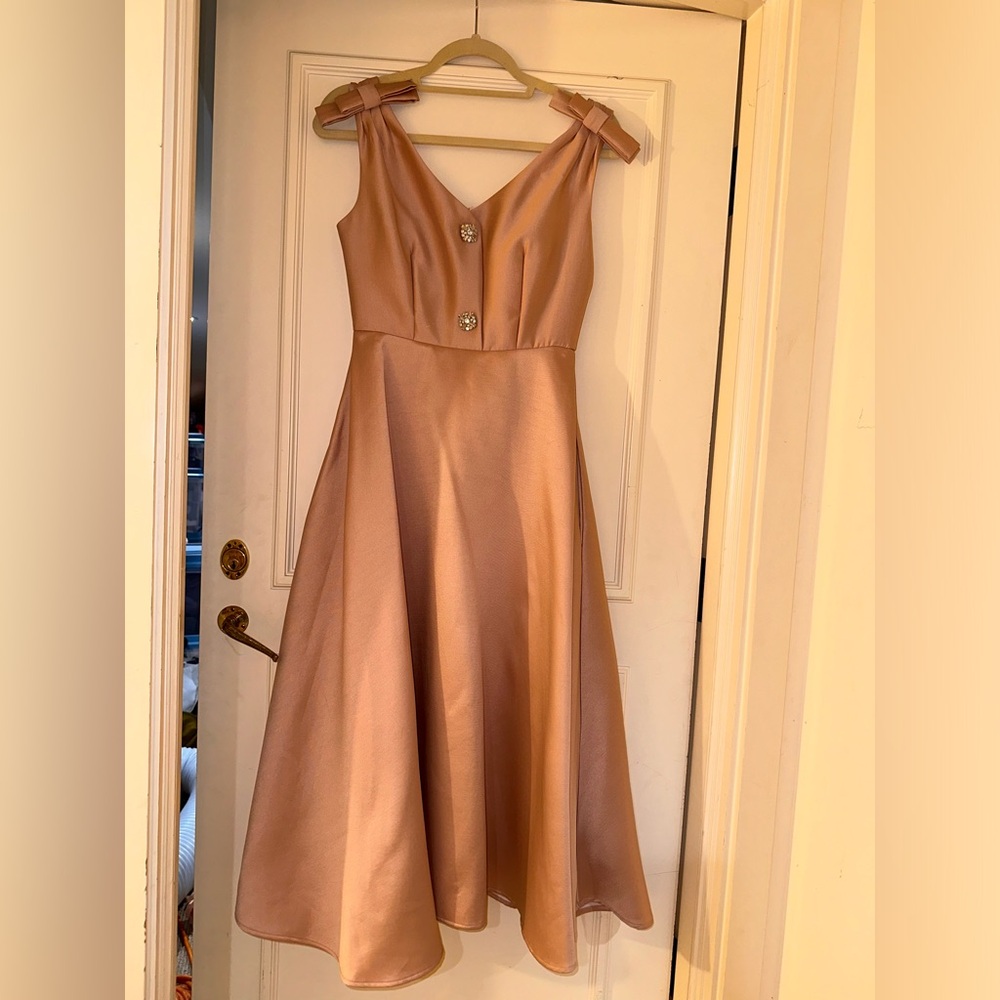 Chicwish Blush One Shoulder Dress